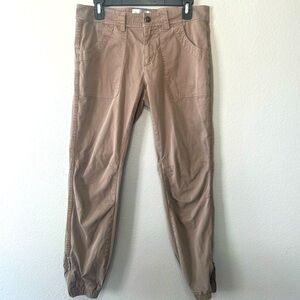 Aventura Hiking Pants Womens Size‎ 6 Organic Cotton Stretch Tapered Ankle Zip